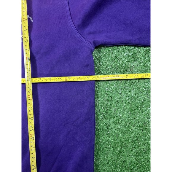 Under Armor Mens Loose Fit Purple Crewneck Sweatshirt Mens Sz XL Golf Logo - Picture 6 of 7